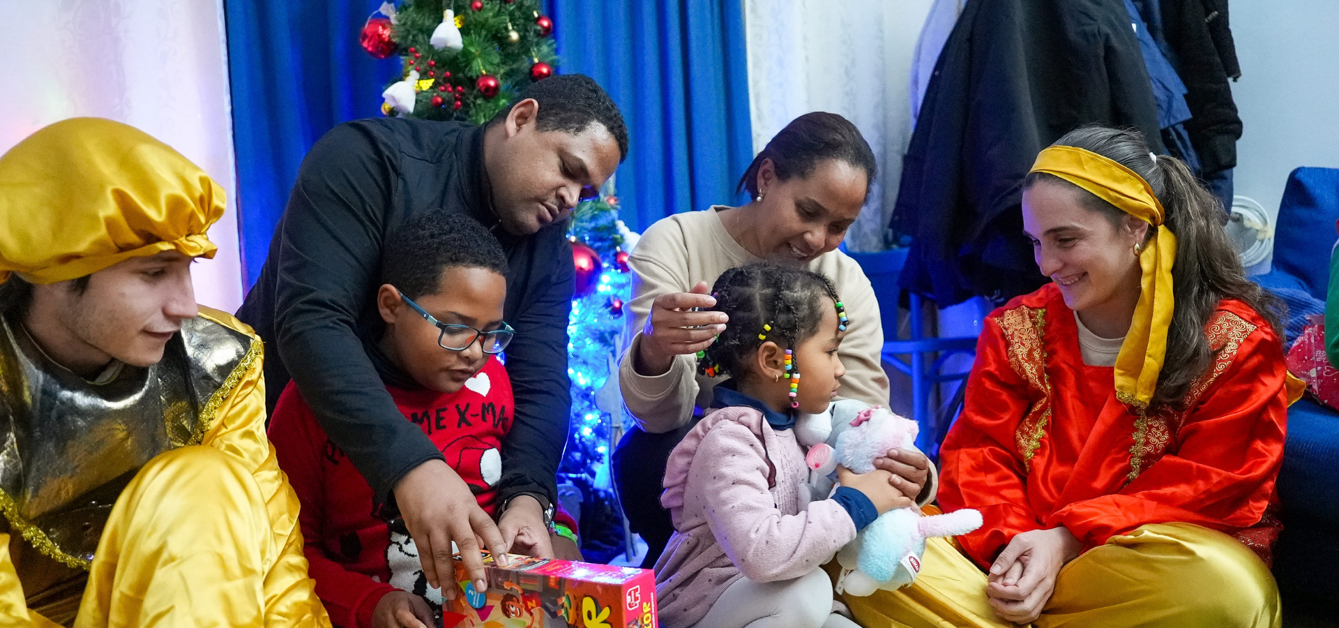 una sonrisa por Navidad