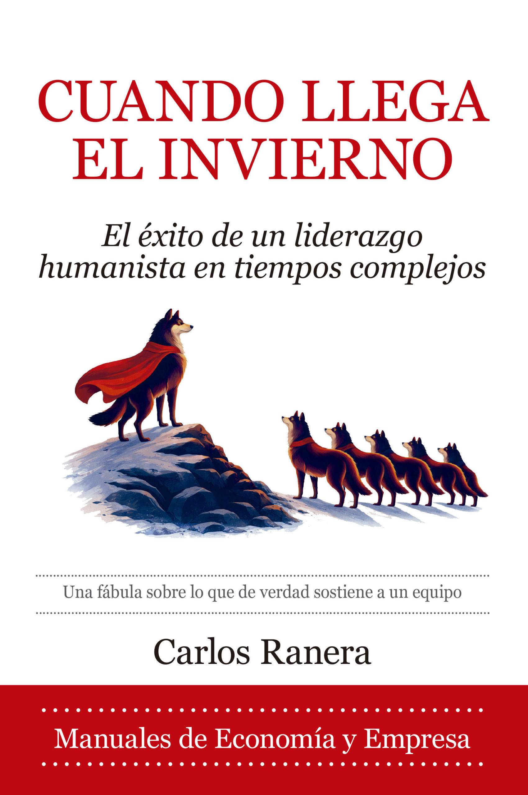 Cuando llega el invierno - portada del libro de Carlos Ranera